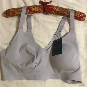Gray Wireless Bra